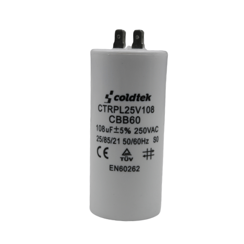 Capacitor, Trabajo, Plástico, 108uF, 250VAC, 50/60 HZ, 4 conectores; SIRVE PARA BOMBAS SUMERGIBLES - CTRPL10825 - CTRPL25V108 Capacitor, Trabajo, Plástico, 108uF, 250VAC, 50/60 HZ, 4 conectores; SIRVE PARA BOMBAS SUMERGIBLES - CTRPL10825 - CTRPL25V108
