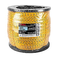 Kilo de cuerda amarilla de polipropileno 6 mm, rollo 20 kg - CUE-06 / 44485 Kilo de cuerda amarilla de polipropileno 6 mm, rollo 20 kg - CUE-06 / 44485