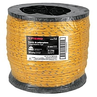 Kilo de cuerda amarilla de polipropileno 8 mm, rollo 20 kg - CUE-08 / 44486 Kilo de cuerda amarilla de polipropileno 8 mm, rollo 20 kg - CUE-08 / 44486