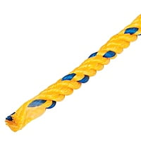 Kilo de cuerda amarilla de polipropileno 8 mm, rollo 20 kg - CUE-08 / 44486 Kilo de cuerda amarilla de polipropileno 8 mm, rollo 20 kg - CUE-08 / 44486