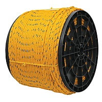 Kilo de cuerda amarilla de polipropileno 8 mm, rollo 20 kg - CUE-08 / 44486 Kilo de cuerda amarilla de polipropileno 8 mm, rollo 20 kg - CUE-08 / 44486