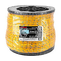 Kilo de cuerda amarilla de polipropileno 10 mm, rollo 20 kg - CUE-10 / 44487 Kilo de cuerda amarilla de polipropileno 10 mm, rollo 20 kg - CUE-10 / 44487