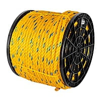 Kilo de cuerda amarilla de polipropileno 19 mm, rollo 30 kg - CUE-19 / 44491 Kilo de cuerda amarilla de polipropileno 19 mm, rollo 30 kg - CUE-19 / 44491