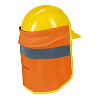 Cubrenuca para casco, naranja con reflejante, 30 cm - CUNU-N / 12355 Cubrenuca para casco, naranja con reflejante, 30 cm - CUNU-N / 12355