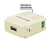Módulo puerto USB, línea Italiana, color marfil - CUSB-I / 48108 Módulo puerto USB, línea Italiana, color marfil - CUSB-I / 48108