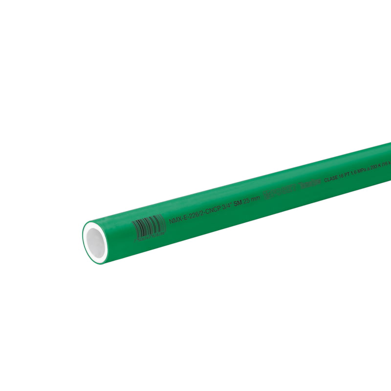 Tubo de 4 m de PPR de 3/4' hidráulico, Termoflow - CV-002 / 49898 Tubo de 4 m de PPR de 3/4' hidráulico, Termoflow - CV-002 / 49898