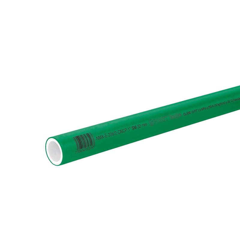 Tubo de 4 m de PPR de 1' hidráulico, Termoflow - CV-003 / 49899 Tubo de 4 m de PPR de 1' hidráulico, Termoflow - CV-003 / 49899