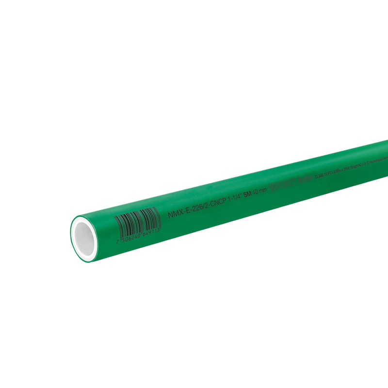 Tubo de 4 m de PPR de 1-1/4' hidráulico, Termoflow - CV-004 / 45444 Tubo de 4 m de PPR de 1-1/4' hidráulico, Termoflow - CV-004 / 45444