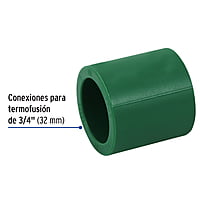 Cople de PPR, 1', 32mm - CV-263 / 49893 Cople de PPR, 1', 32mm - CV-263 / 49893