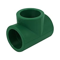 Tee de PPR sencilla, 2', 63mm - CV-766 / 45467 Tee de PPR sencilla, 2', 63mm - CV-766 / 45467