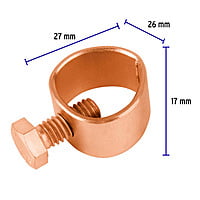 Conector para varilla a tierra - CVT / 46125 Conector para varilla a tierra - CVT / 46125