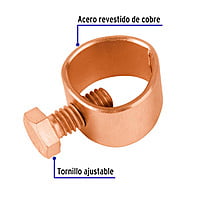 Conector para varilla a tierra - CVT / 46125 Conector para varilla a tierra - CVT / 46125