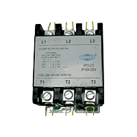 Contactor 3 Polos, 50 Amps, Bobina 208-240Vac, 50/60Hz, Cluxer - Cxc3P50A220 Contactor 3 Polos, 50 Amps, Bobina 208-240Vac, 50/60Hz, Cluxer - Cxc3P50A220