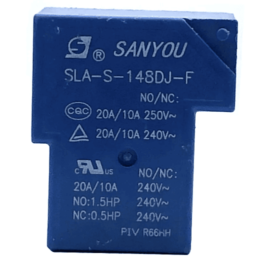 Relevador 30A, 250V, 1.5HP SANYOU- SLA-S-148DJ-F Relevador 30A, 250V, 1.5HP SANYOU- SLA-S-148DJ-F