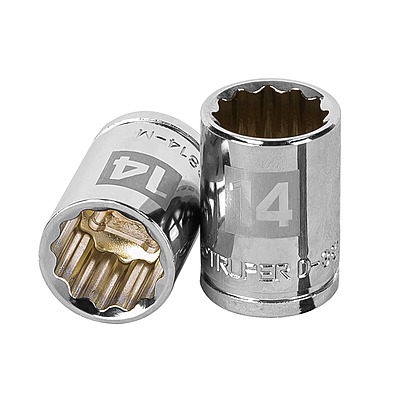 Dado de 12 puntas, cuadro 3/8' de 14mm - D-5214-M / 13634
