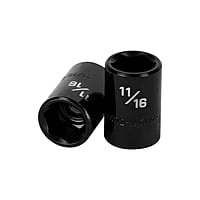 Dado de impacto, 6 puntas, cuadro 1/2' de 11/16' - D-7422-H / 13380 Dado de impacto, 6 puntas, cuadro 1/2' de 11/16' - D-7422-H / 13380