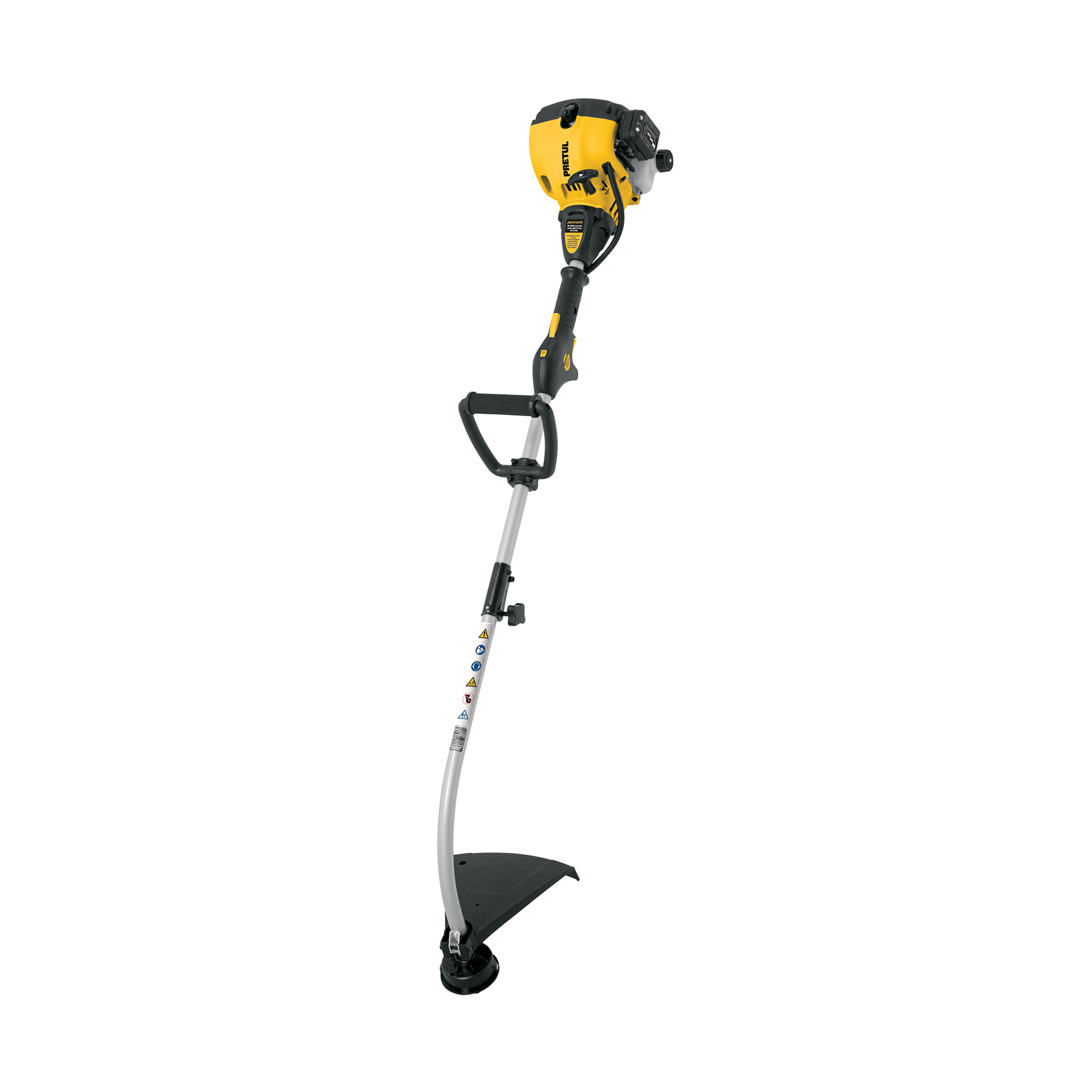 Desbrozadora a gasolina 25 cc mango 'D', 17' corte Pretul - DES-25P / 22430