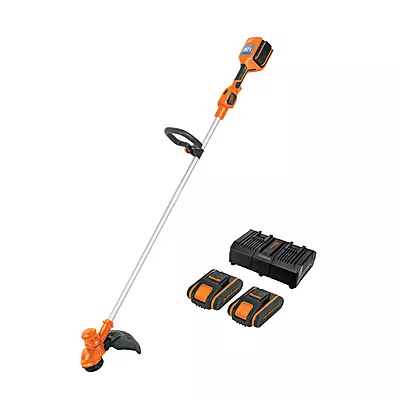 Desbrozadora inalámbrica 40V, 2 baterías 2Ah,1 carg.dual,PRO - DESI-40A / 103243