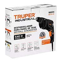 Destornillador para pared de yeso 540 W, industrial - DETA-N / 16024
