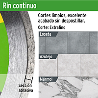 Disco de diamante, rin continuo, 4', Pretul - DID-140P / 21001 Disco de diamante, rin continuo, 4', Pretul - DID-140P / 21001