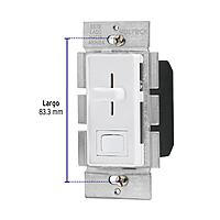 Atenuador de Luz deslizable con interruptor, línea Classic - DIM-CL2 / 46301 Atenuador de Luz deslizable con interruptor, línea Classic - DIM-CL2 / 46301