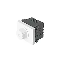 Dimmer giratorio, 1.5 módulos, línea Española, color blanco - DIM15-EB / 47054 Dimmer giratorio, 1.5 módulos, línea Española, color blanco - DIM15-EB / 47054