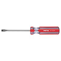 Desarmador plano, 1/4 x 4', mango PVC, Pretul - DR-1/4X4TP / 21459