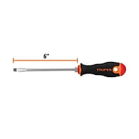 Desarmador plano 1/4x6' mango comfort grip - DR-1/4X6B / 14000 Desarmador plano 1/4x6' mango comfort grip - DR-1/4X6B / 14000