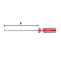 Desarmador plano, 1/4 x 8', mango PVC, Pretul - DR-1/4X8TP / 21460 Desarmador plano, 1/4 x 8', mango PVC, Pretul - DR-1/4X8TP / 21460