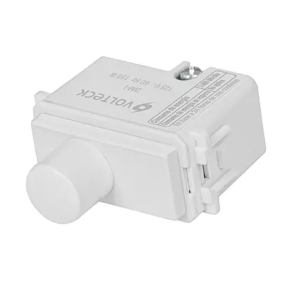 Dimmer giratorio, línea Italiana, color blanco - DIM-IB / 48138