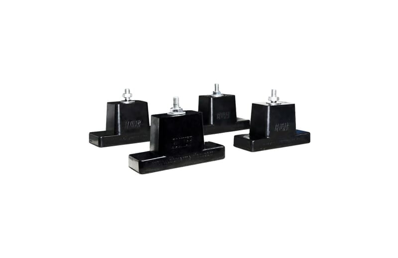 Base para Condensador Minisplit de 4 Piezas Tacones de Neopreno de Uso Rudo - BANECO4 Base para Condensador Minisplit de 4 Piezas Tacones de Neopreno de Uso Rudo - BANECO4