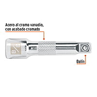 Extensión de 3' para matraca, para dados cuadro 3/8' - E-5260 / 13663 Extensión de 3' para matraca, para dados cuadro 3/8' - E-5260 / 13663