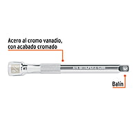 Extensión de 6' para matraca para dados cuadro 3/8' - E-5266 / 13916 Extensión de 6' para matraca para dados cuadro 3/8' - E-5266 / 13916