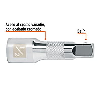 Extensión de 2-1/2' para matraca, para dados cuadro 1/2' - E-5460 / 13414 Extensión de 2-1/2' para matraca, para dados cuadro 1/2' - E-5460 / 13414