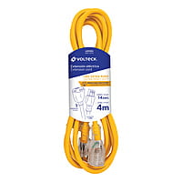 Extensión reforzada, aterrizada, 4 m, calibre 14, Volteck - ERA-4X14 / 48066 Extensión reforzada, aterrizada, 4 m, calibre 14, Volteck - ERA-4X14 / 48066