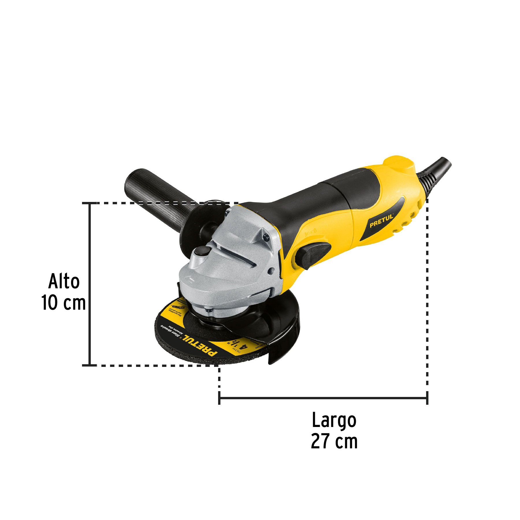 ESMA-4-1/2P2 Esmeriladora angular 4-1/2', 630 W, Pretul ESMA-4-1/2P2 Esmeriladora angular 4-1/2', 630 W, Pretul
