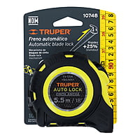 Flexómetro Auto Lock, 5.5 m, cinta 25 mm - FA-55M / 10748 Flexómetro Auto Lock, 5.5 m, cinta 25 mm - FA-55M / 10748