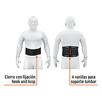 Faja tipo cinturón, malla transpirable, talla grande - FAJA-LC / 11962 Faja tipo cinturón, malla transpirable, talla grande - FAJA-LC / 11962