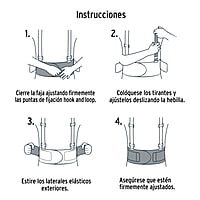 Faja lumbar, extra grande - FAJA-XL / 10954 Faja lumbar, extra grande - FAJA-XL / 10954