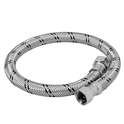 Manguera trenzada de acero 1/2x 1/2'X 60cm usos generales - FBO-2260X / 48965