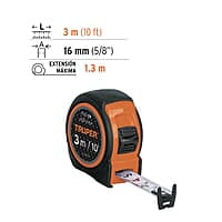 flexómetro-compacto-contra-impactos-3-m-cinta-16-mm-truper-fcg-3m-12771 flexómetro-compacto-contra-impactos-3-m-cinta-16-mm-truper-fcg-3m-12771