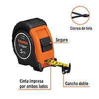 flexómetro-contra-impacto-graduación-métrica-5-m-19-mm-fh-5me-15388 flexómetro-contra-impacto-graduación-métrica-5-m-19-mm-fh-5me-15388