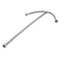 Manguera hule ,'T', 55 cm, acero inoxidable, usos generales - FTE-55X / 49124 Manguera hule ,'T', 55 cm, acero inoxidable, usos generales - FTE-55X / 49124
