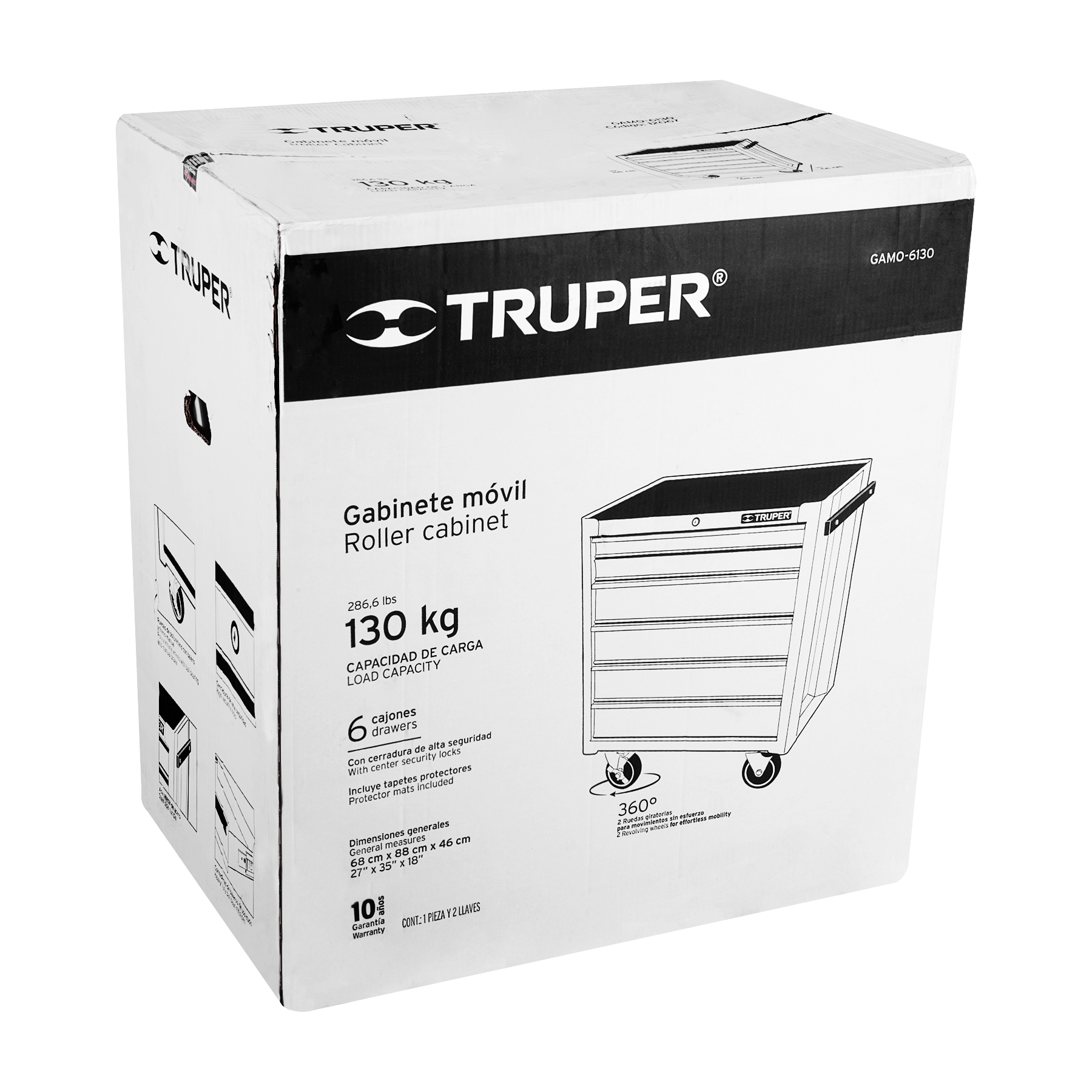 gabinete-metálico-movil-6-cajones-capacidad-130-kg-gamo-6130-12067 gabinete-metálico-movil-6-cajones-capacidad-130-kg-gamo-6130-12067
