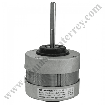 Motor Para Minisplit 220V 60Hz 0.20A, Capacitor 0.9Mf 400V