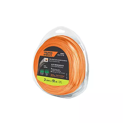 Blíster 51 m de hilo cuadrado 3 mm p/desbrozadora, Expert - HDU-51-118 / 15967