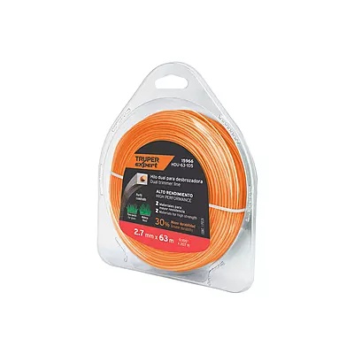 Blíster 63 m de hilo cuadrado 2.7 mm p/desbrozadora, Expert - HDU-63-105 / 15966