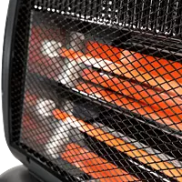Calefactor Eléctrico de Cuarzo con Humidificador Heatwave, 2 Potencias de Calefacción, Potencia Mín600W – Máx1200W, Superficie a Cubrir 16 Mts2 - HQ1261U Calefactor Eléctrico de Cuarzo con Humidificador Heatwave, 2 Potencias de Calefacción, Potencia Mín600W – Máx1200W, Superficie a Cubrir 16 Mts2 - HQ1261U