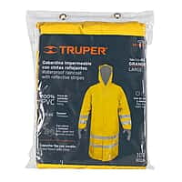 Gabardina impermeable con reflejante, talla grande, PVC - IM-REF-L / 17723 Gabardina impermeable con reflejante, talla grande, PVC - IM-REF-L / 17723