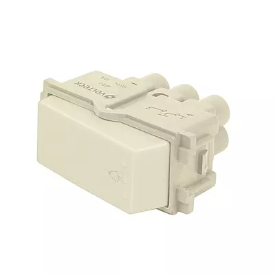 Interruptor para timbre, línea Italiana, color marfil - APTI-I / 48099
